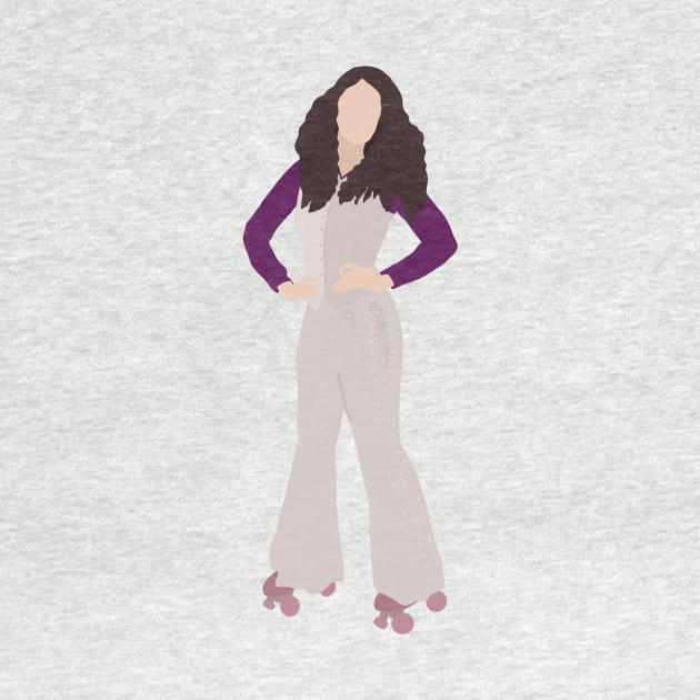 the good place disco janet illustration by WorkingOnIt